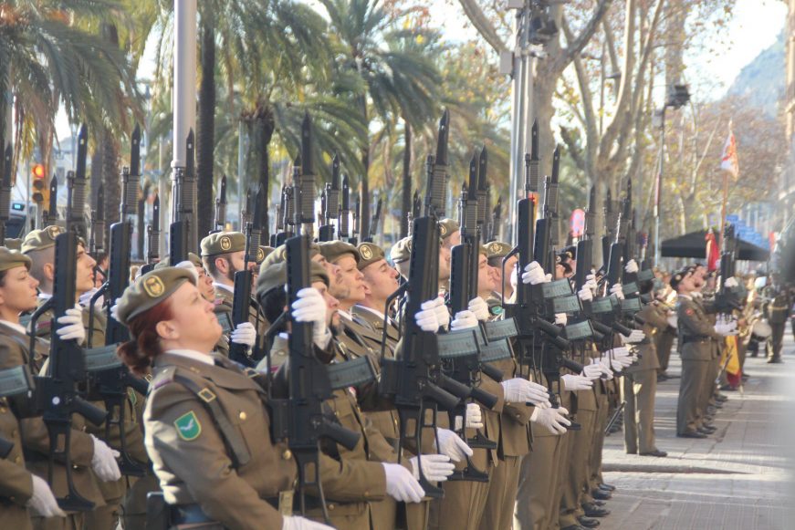 FOTOGRAFÍA. PASCUA MILITAR (CATALUÑA) ESPAÑA, 06.01.2020. El teniente General Inspector General del Ejército, Fernando Aznar Ladrón de Guevara, la Pascua Militar. Ñ Pueblo (1)
