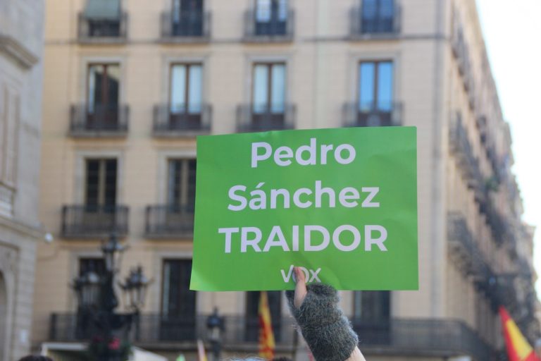 VOX escenifica con más de 100 mil personas su rechazo al «traidor Sánchez»