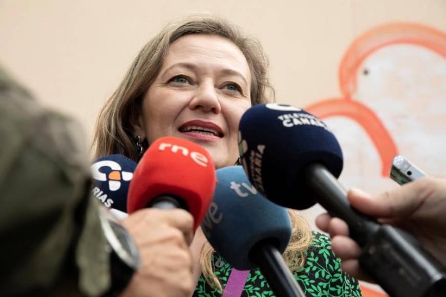 FOTOGRAFÍA. VALENCIA (ESPAÑA), AÑO 2019. La delegada del Gobierno para la Violencia de Género, Victoria Rosell. Efe