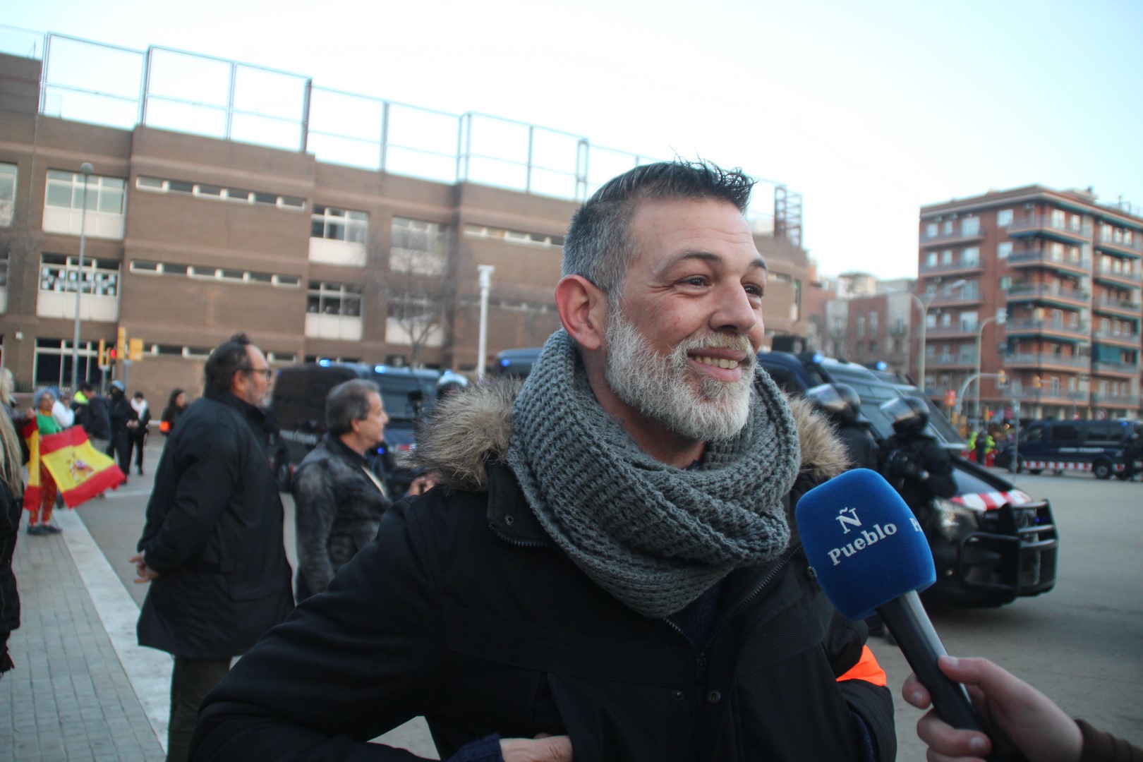 FOTOGRAFÍA. BARCELONA (ESPAÑA), 16.02.2020. Los catalanes, indignados por los 126 cortes abusivos de la Meridiana por el separatismo. (Ñ Pueblo) (17)
