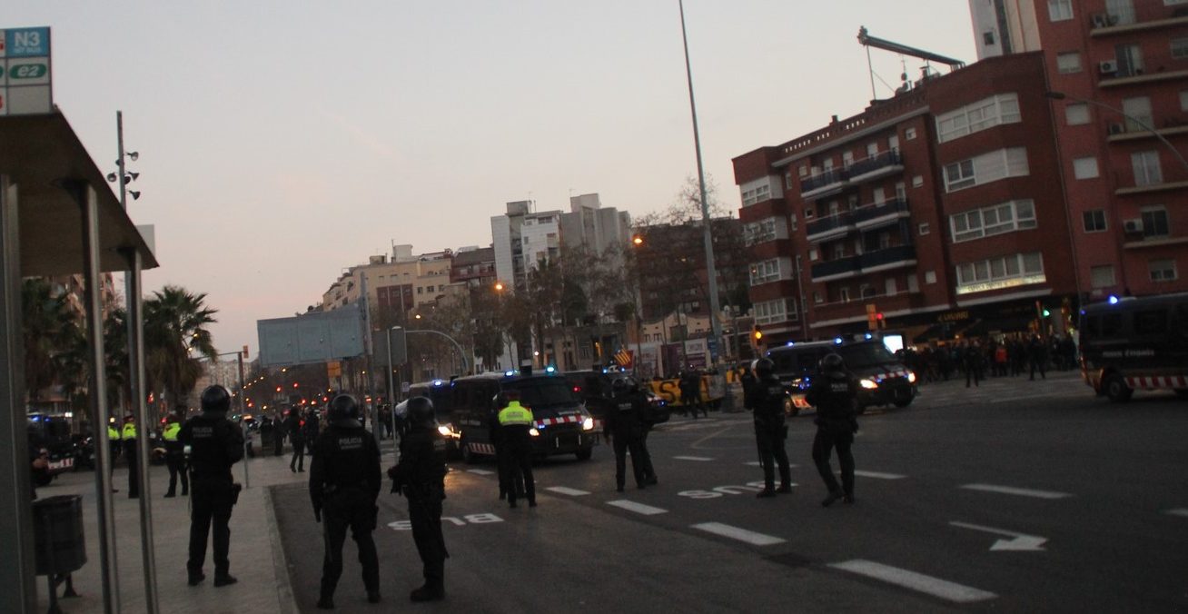 FOTOGRAFÍA. BARCELONA (ESPAÑA), 16.02.2020. Los catalanes, indignados por los 126 cortes abusivos de la Meridiana por el separatismo. (Ñ Pueblo) (26)