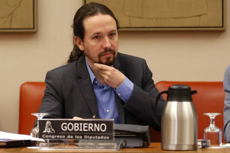 FOTOGRAFÍA. CONGRESO D ELOS DIPUTADOS (MADRID) ESPAÑA, 13.02.2020. El vicepresidente segundo del Gobierno, Pablo Iglesias. Efe