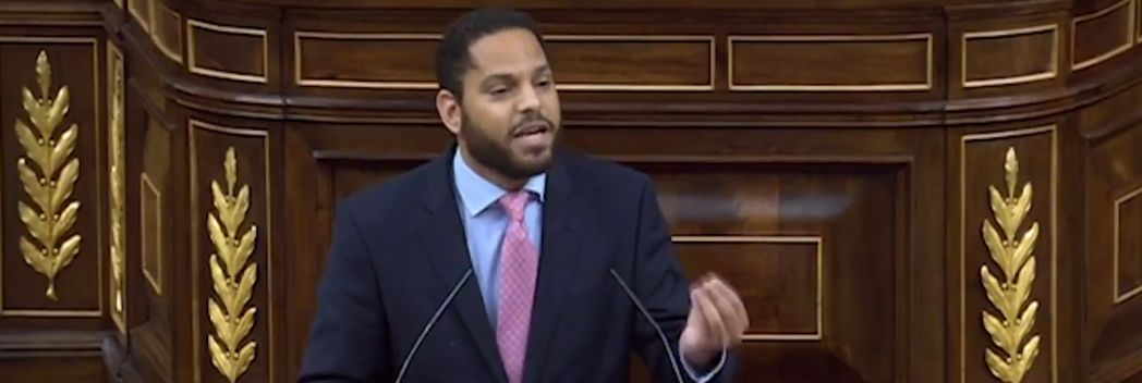 FOTOGRAFÍA. CONGRESO DE LOS DIPUTADOS (MADRID), 26.02.2020. el diputado de VOX por Barcelona al Congreso de los Diputados, Ignacio Garriga. Ñ Pueblo