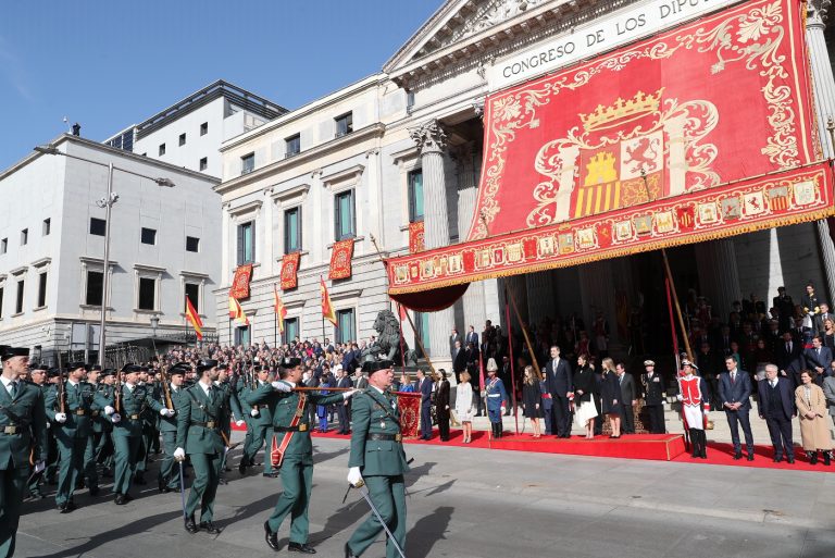 Solemne ceremonia de apertura de la XIV Legislatura del Reino de España
