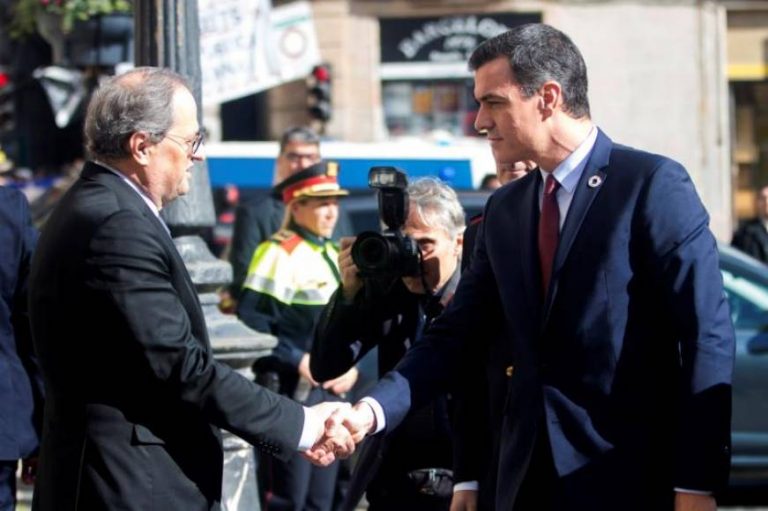 Torra: Sánchez no me ha garantizado la celebración de un referéndum de independencia