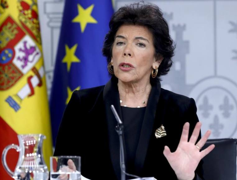 FOTOGRAFÍA. PALACIO DE LA MONCLOA (GOBIERNO DEL REINO DE ESPAÑA), FEBRERO DE 2020. La ministra de Educación del gobierno de coalición social-comunista de Iglesias y Sánchez. efe