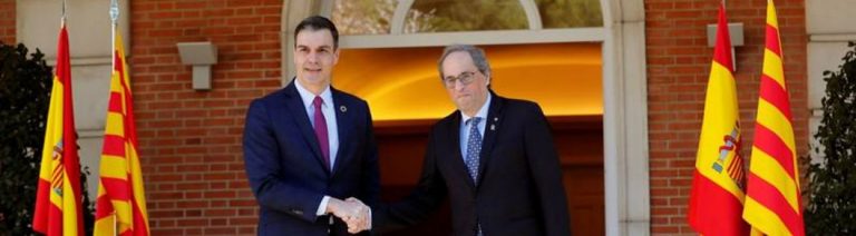 Comienza la Mesa del Procés «Separatismo-España» con Sánchez y Torra a la cabeza