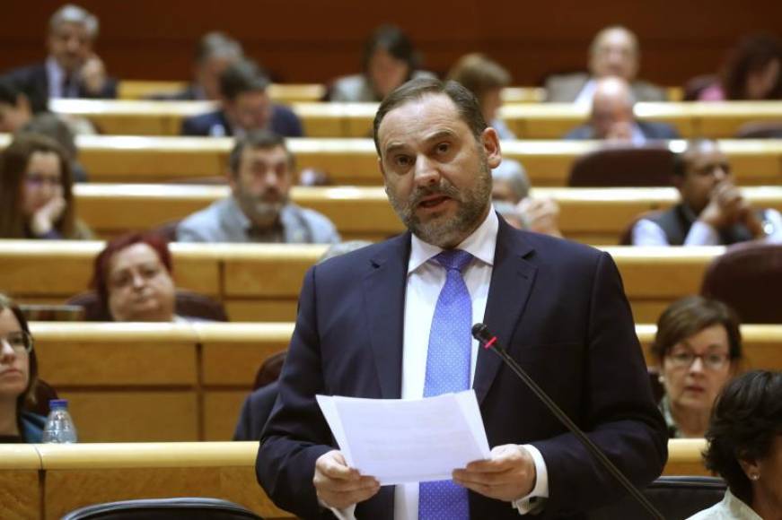 FOTOGRAFÍA. SENADO DEL REINO DE ESPAÑA (MADRID) ESPAÑA, 11.02.2020. El ministro de Transportes, José Luis Ábalos. Efe