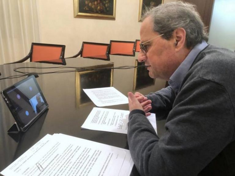 El separatismo aprueba el cierre total de Cataluña: tierra, mar y aire por coronavirus