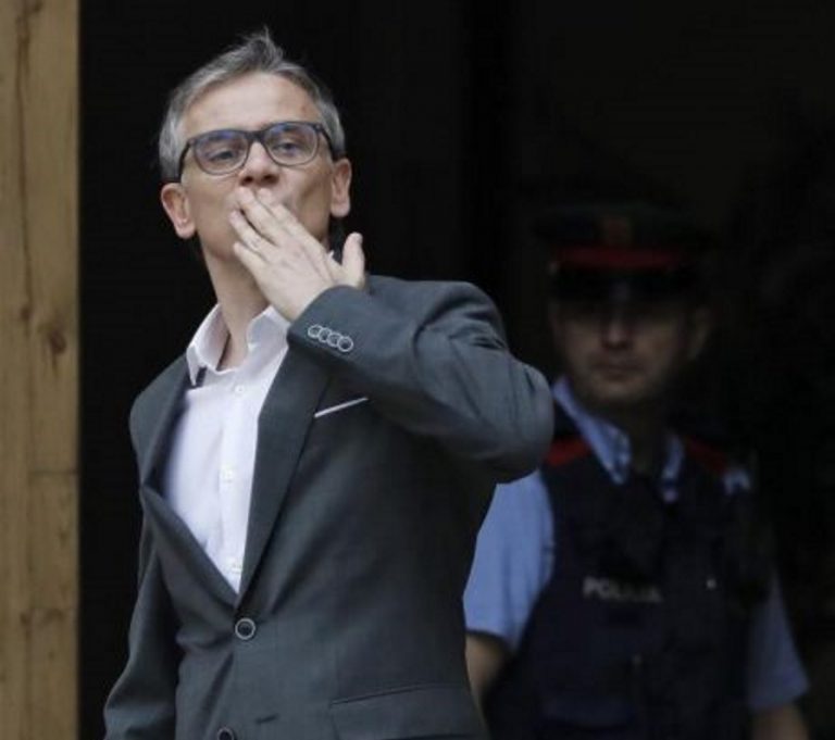 15 días a Josep Maria Jové y Lluís Salvadó para pagar la fianza de 4,5 millones € por 1-O