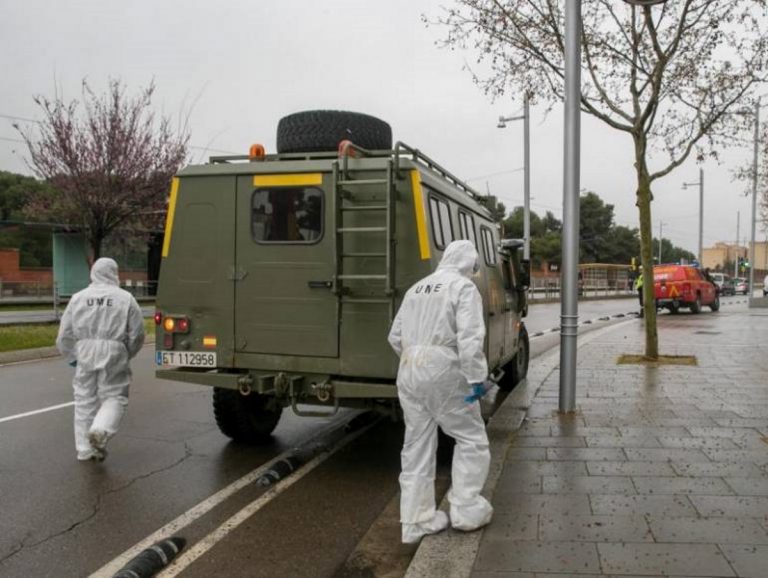 Coronavirus España: El Ejército se despliega en 28 ciudades con 1.820 efectivos