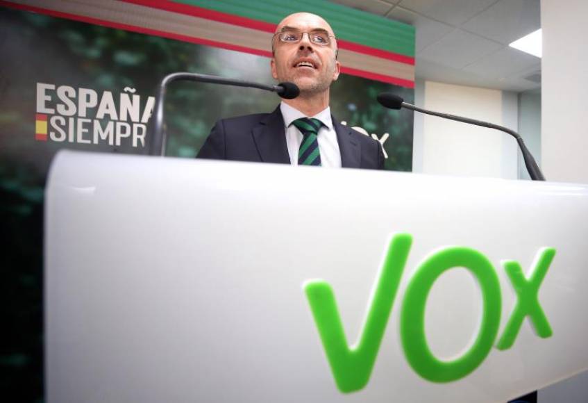 FOTOGRAFÍA. ESPAÑA, AÑO 2019. El portavoz de Acción Política de Vox, Jorge Buxadé. Efe
