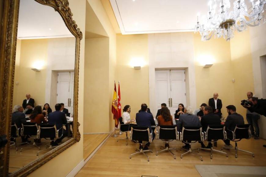 FOTOGRAFÍA. MADRID (ESPAÑA), 09.03.2020. La presidenta de la Comunidad de Madrid, Isabel Díaz Ayuso. Efe (1)