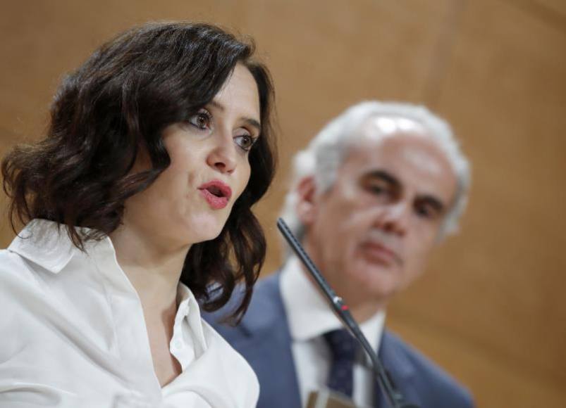 FOTOGRAFÍA. MADRID (ESPAÑA), 09.03.2020. La presidenta de la Comunidad de Madrid, Isabel Díaz Ayuso. Efe (2)