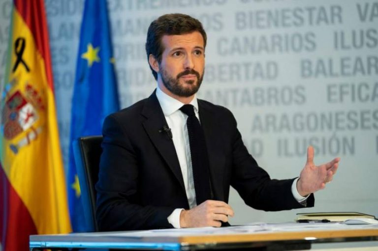 Casado: «Sánchez miente, hay más mentiras». Me engañó, dijo que no parará la Economía