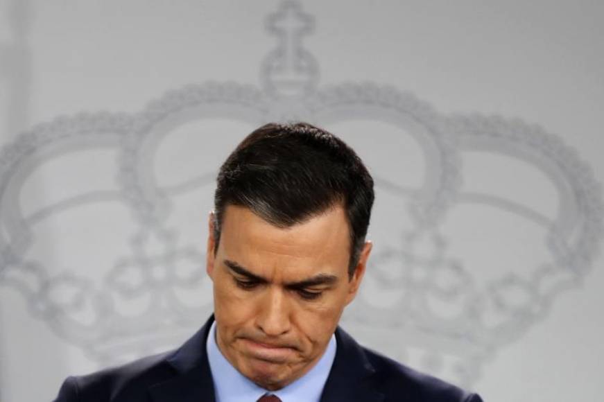 FOTOGRAFÍA. PALACIO DEL GOBIERNO DE ESPAÑA (LA MONCLOA), AÑO 2020. El presidente del Gobierno, Pedro Sánchez. Efe