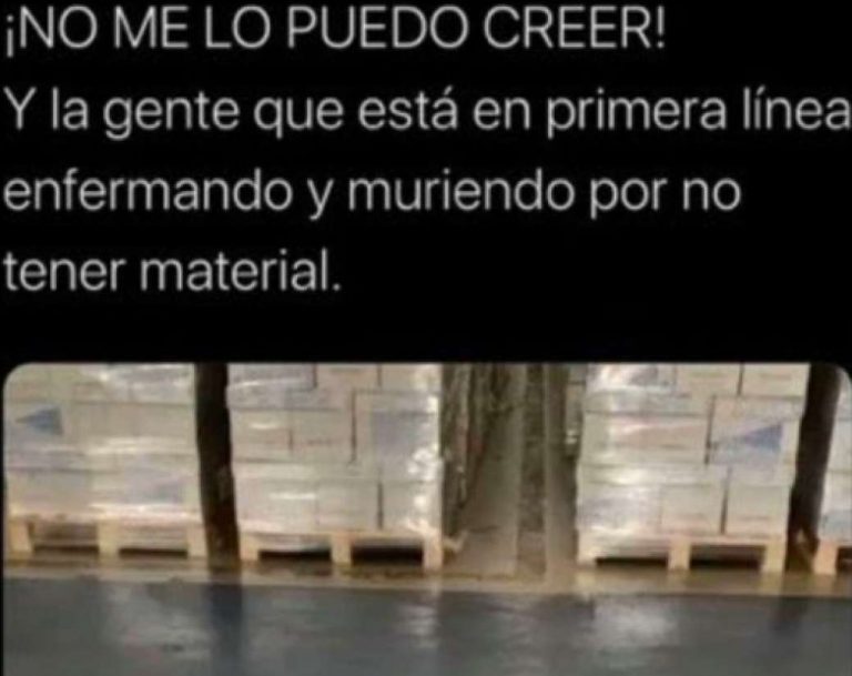 Podemos lleva a la Fiscalía la respuesta de la gente contra su Gobierno por el COVID-19