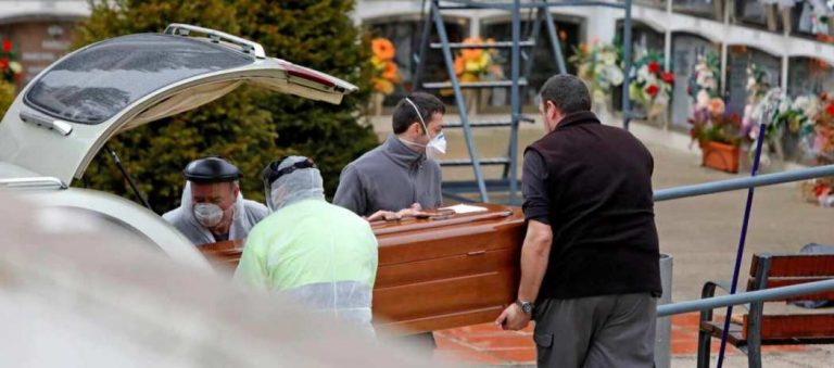 España registra un exceso de muertos, un total de 68.056 muertos según datos del (MoMo)