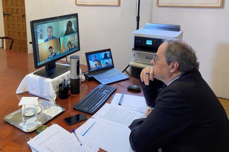 Torra exige por carta la libertad de «todos» los presos en Cataluña