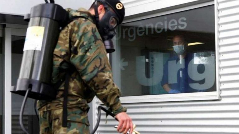 Se disparan los muertos por COVID 19 en España a 453 más, total 24.275 muertos y 212.917 infectados