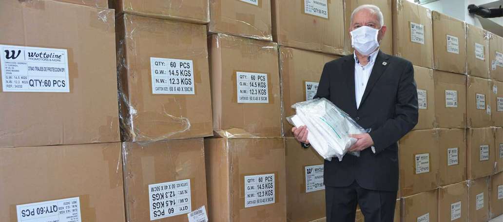 FOTOGRAFÍA. ESPAÑA, 27.04.2020. El presidente Consejo General de Enfermería de España, Florentino Pérez Raya. Ñ Pueblo