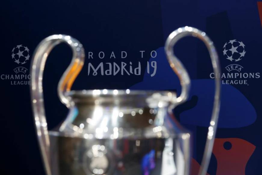 FOTOGRAFÍA. EUROPA, AÑO 2019. El trofeo de la Liga de Campeones de la UEFA. Efe