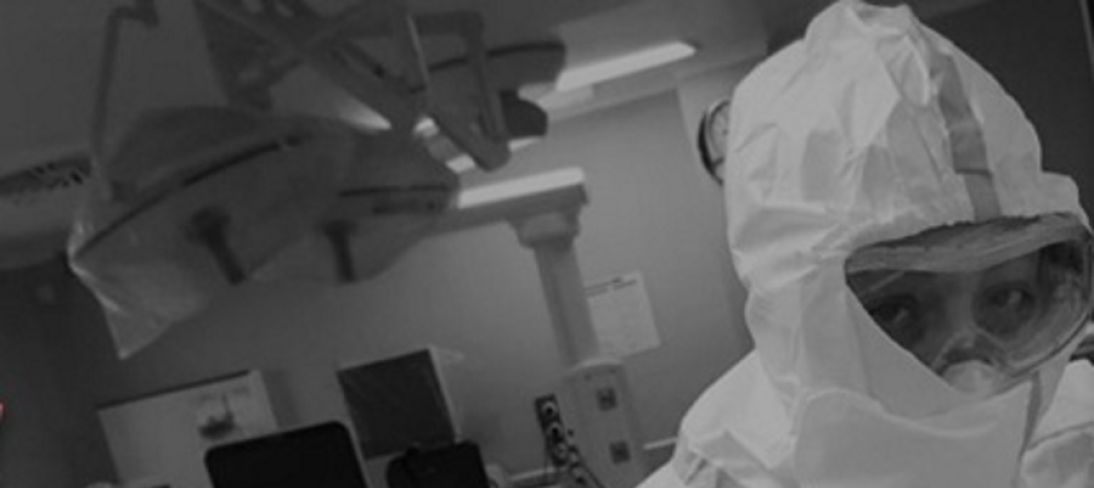 FOTOGRAFÍA. MADRID (ESPAÑA), 19.04.2020. Gema Martín, una de las enfermeras que darían asistencia en los quirófanos de Cirugía Cardiaca del edificio general. Ñ Pueblo