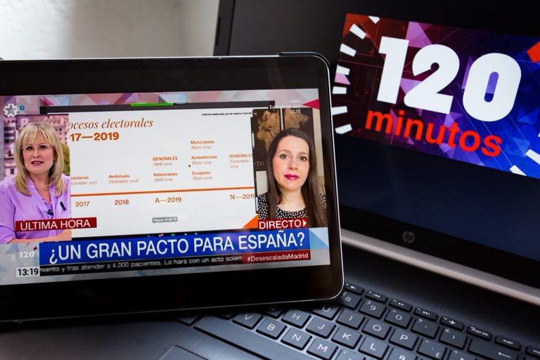 Inés Arrimadas: «No hemos parado de tender la mano al Gobierno Sánchez-Iglesias»
