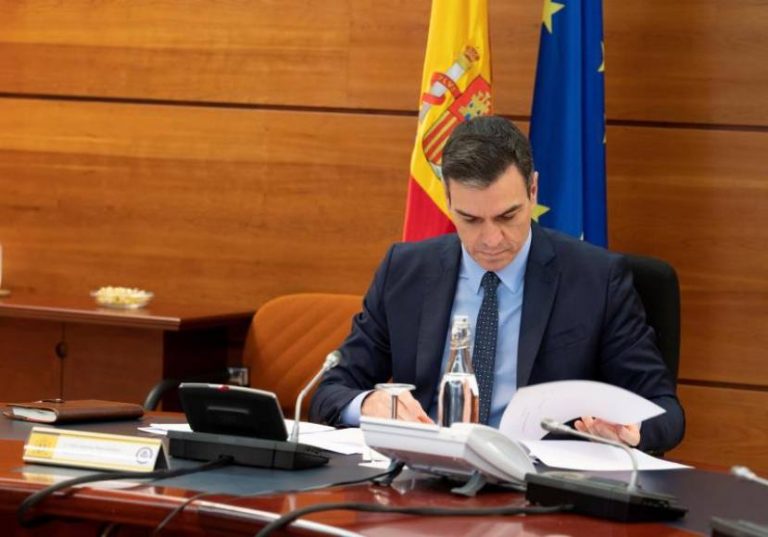 Sánchez quiere rebajar tensión y luchar unidos con todos contra el COVID-19