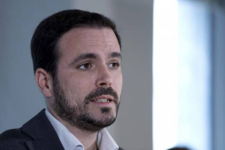 El ministro comunista Garzón: «La derecha no está ayudando en nada ante el COVID 19»