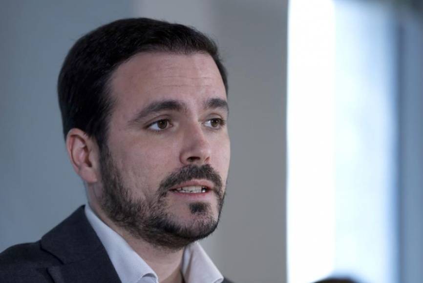 FOTOGRAFÍA. MADRID (ESPAÑA), ABRIL DE 2020. El ministro de Consumo y coordinador federal de IU, Alberto Garzón. Efe
