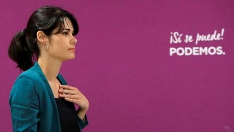 La diputada de Unidas Podemos Isa Serra condenada a prisión, multa y 19 meses de inhabilitación