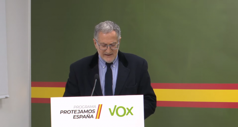 VOX pide el fin de las mascarillas en España