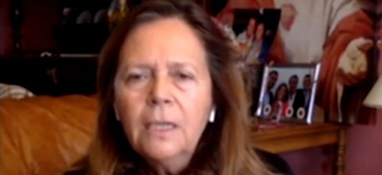 Viuda de un sanitario: «Sánchez es culpable, nos mintió, mi marido no es un número»