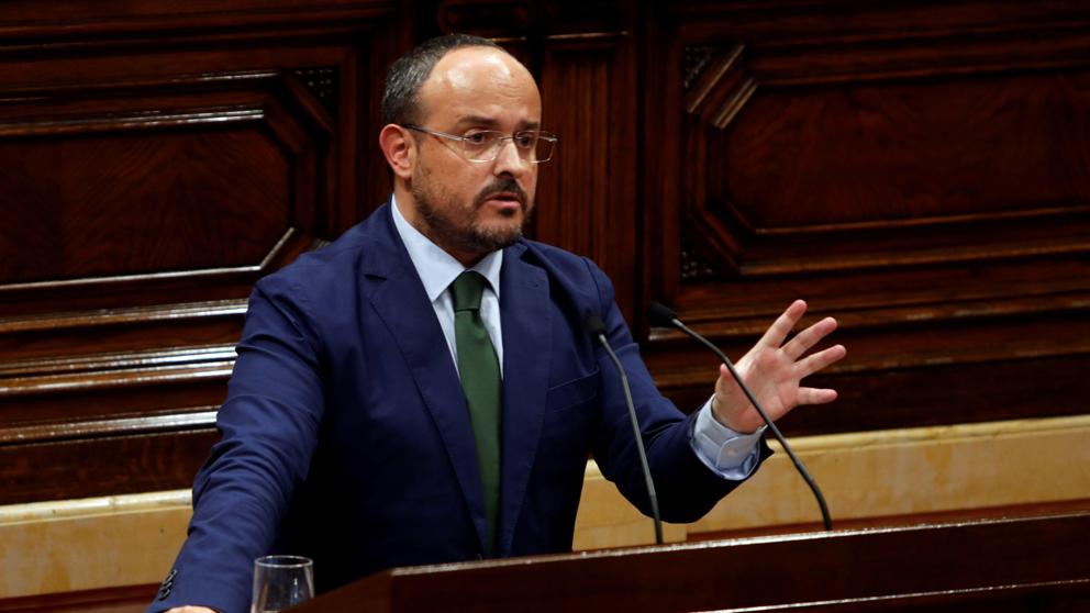 FOTOGRAFÍA. PARLAMETO DE CATALUÑA (BARCELONA), 25.09.2019. El presidente del PP en el Parlamento de Cataluña, Alejandro Fernández. Efe