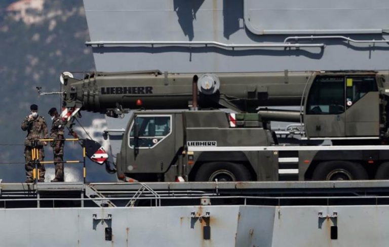 Aislamiento de 1.900 marinos del portaaviones francés Charles de Gaulle por COVID 19