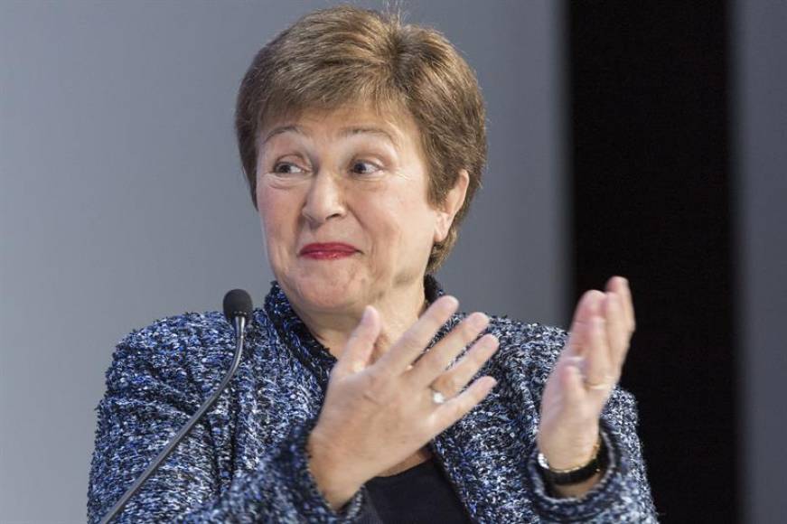 FOTOGRAFÍA. WAHSINGTON (EEUU), AÑO 2020. La directora gerente del FMI, Kristalina Georgieva, explicó en un comunicado que este fondo aporta ayudas. efe