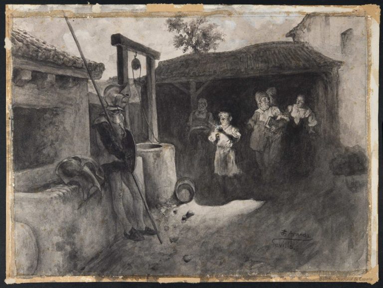 El capítulo III de El Quijote: «De la graciosa manera que tuvo Don Quixote en armarse Cavallero»