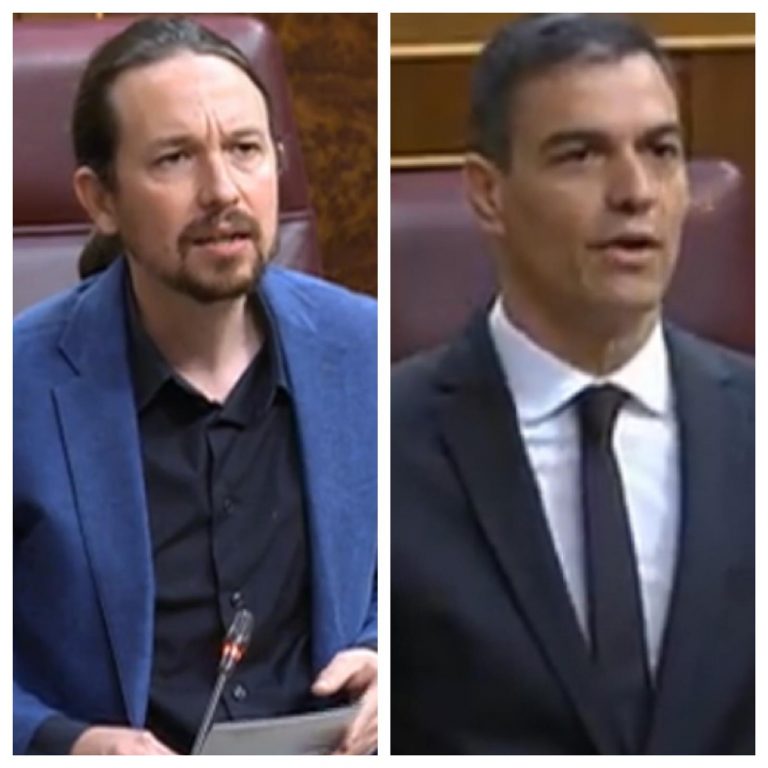 Abascal: Sánchez e Iglesias, plañideras sinvergüenzas. Ahora con corbata negra y camisa negra tras 3 meses de luto