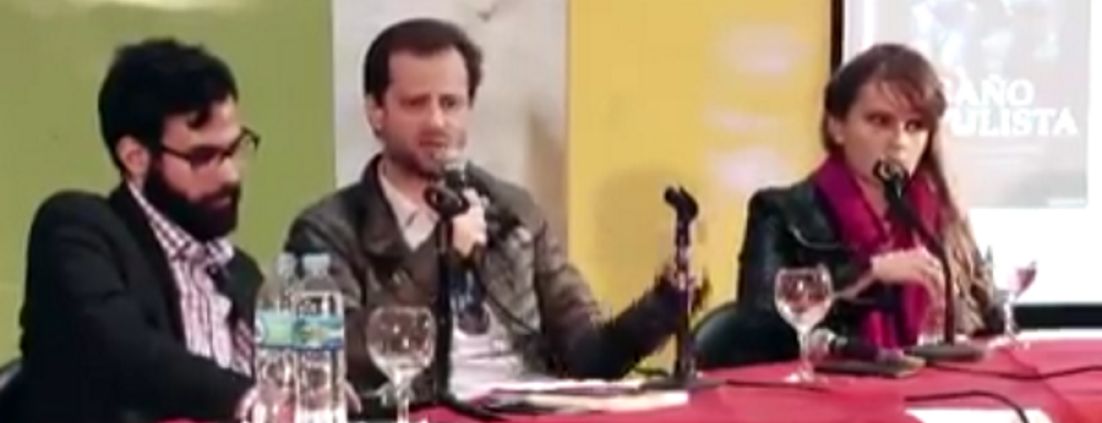 FOTOGRAFÍA. HISPANOAMÉRICA, AÑO 2020. Debate Engaño populista. «Esto no es no es una opinión.... Ñ Pueblo
