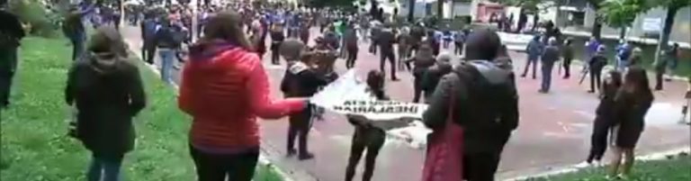 Gobierno Sánchez permite una manifestación de centenares de proetarras pero prohíbe pasear con bandera de España