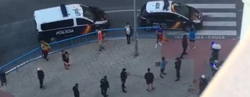 FOTOGRAFÍA. MADRID (ESPAÑA), 10.05.2020. Primer fin de semana de la cuarta prórroga del estado de alarma del gobierno socialcomunista del presidente Pedro Sánchez (PSOE). Ñ Pueblo