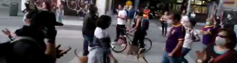 «Aquí la escoria» que Pablo Iglesias moviliza «para provocar» a familiares y amigos de víctimas de coronavirus