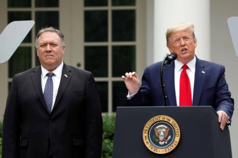 Presidente Trump: «Rompemos con la OMS. La OMS está sesgada a China» y al servicio del comunismo