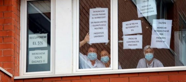 El separatismo convoca «homenaje «nacional»» para la víctimas del Covid 19 en Cataluña