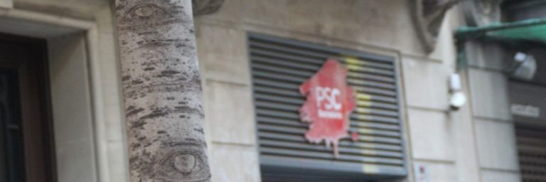 Barcelona| Convocan protesta ante sede del PSC: «No a la amnistía»