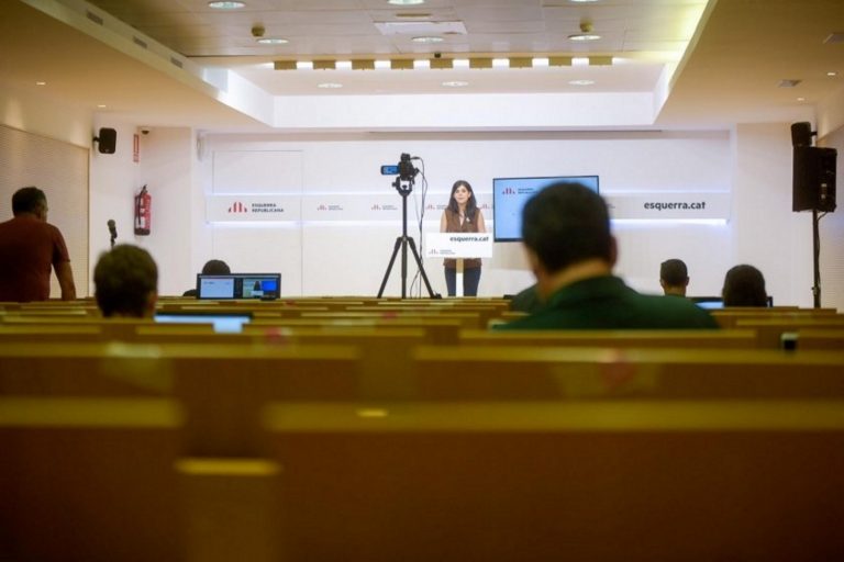 ERC: Sánchez e Iglesias «mienten» sobre los muertos. «Deben asumir las responsabilidades»