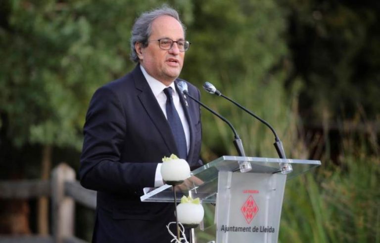 Torra carga duramente contra el nuevo partido separatista «Partido Nacionalista de Cataluña»