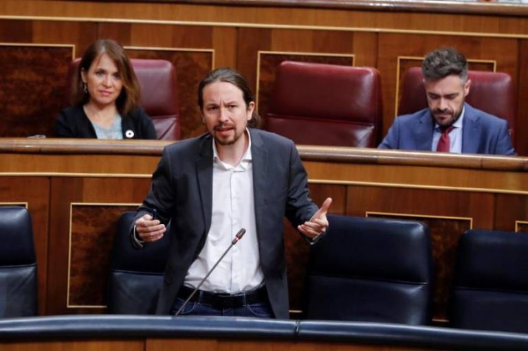 Iglesias: «El PP conspira contra España. Es una traición a España. Son capaces de cualquier cosa»
