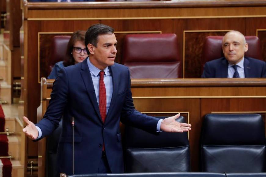 FOTOGRAFÍA. CONGRESO DE LOS DIPUTADOS (MADRID) ESPAÑA, 17.06.2020. El presidente del Gobierno, Pedro Sánchez, durante su intervención. Efe
